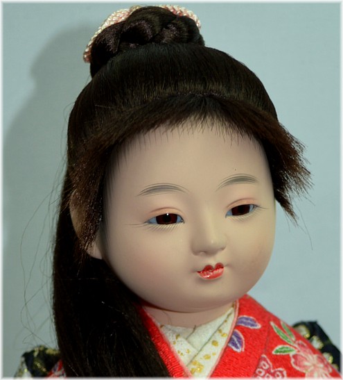 японская традиционная куклa кимэкоми, 1960-е гг