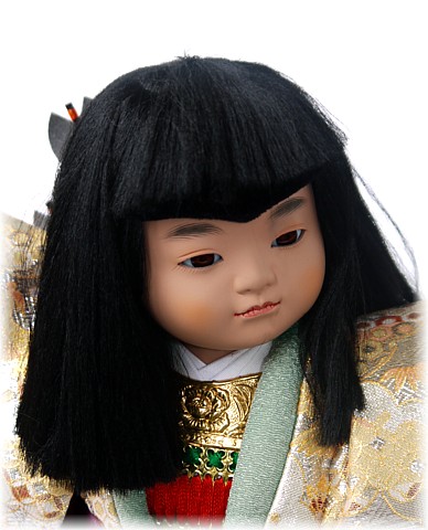 японская интерьерная кукла Юный самурай, 1960-е гг.