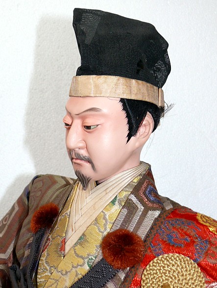 японская антикварная кукла СЁГУН, 1920-е гг.