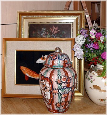 японские картины, рисунки, вазы в интрнет-магазине Интериа Японика