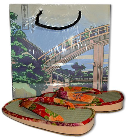подарочная упаковка для кимоно и японской обуви