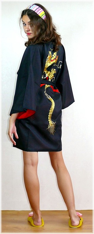 халатик-кимоно, сделано в Японии 