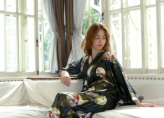 японское шелковое кимоно - незабываемый подарок женщине!