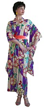 винтажное японское кимоно