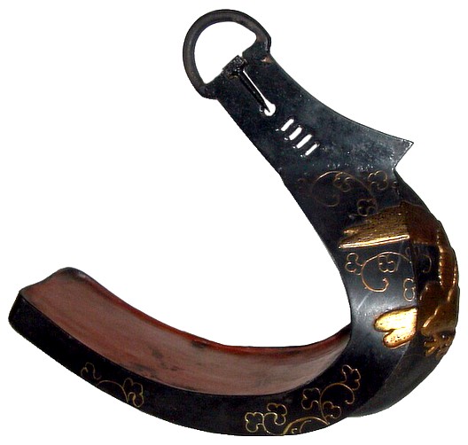 японский антиквариат: стремя эпохи Эдо