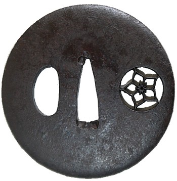 гарда японского меча цуба