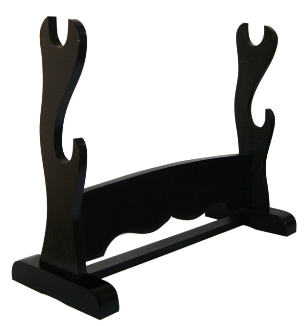 подставка для двух самурайских мечей