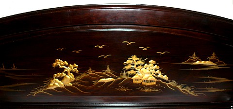 рисунок на подставке для 3 катан, Япония, 1970-е гг.