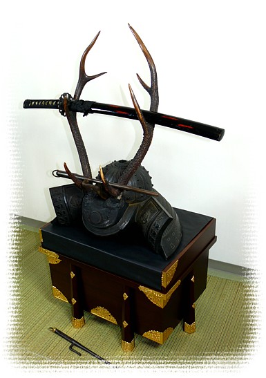 самурайский японский меч, подставки для японских мечей