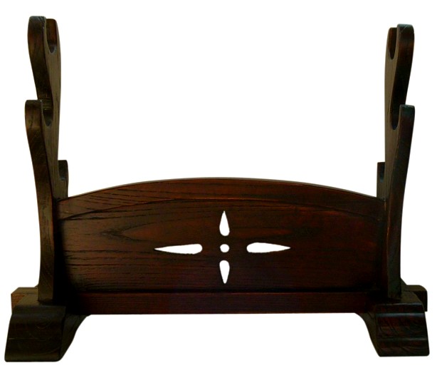 подставка резная для трех японских мечей