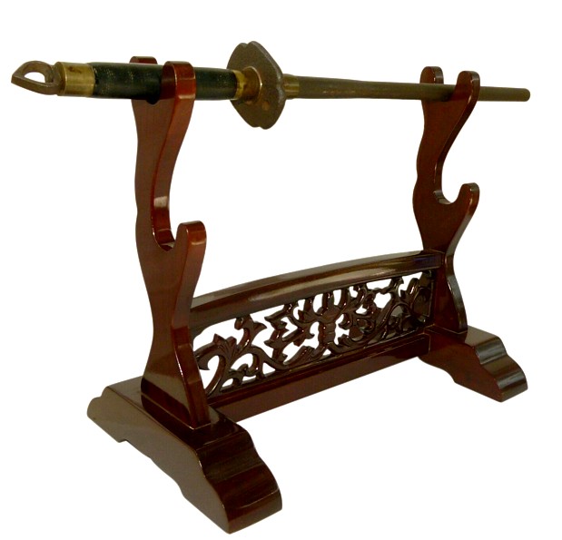 подставка для самурайского меча вакидзаси, танто или для дзиттэ