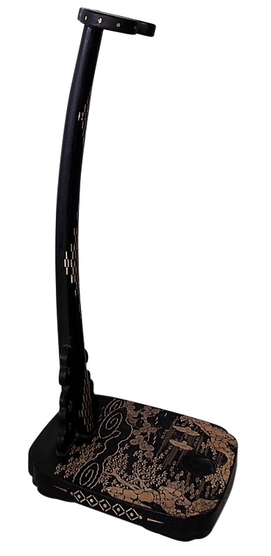 японский антиквариат, подставка для меча