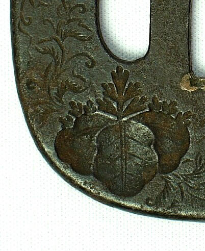 антикварная цуба, деталь