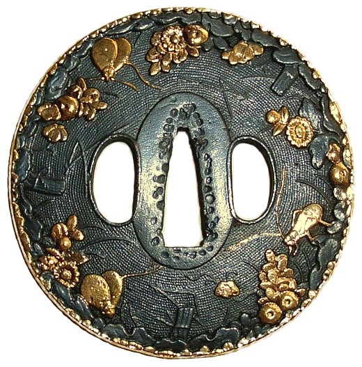 Гарда японского меча