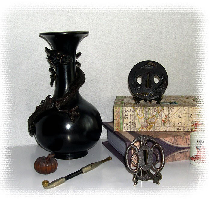 коллекционные цубы (гарды) японских мечей