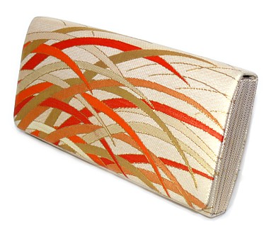 винтажная вечерняя шелковая сумочка, Япония, 1950-е гг.