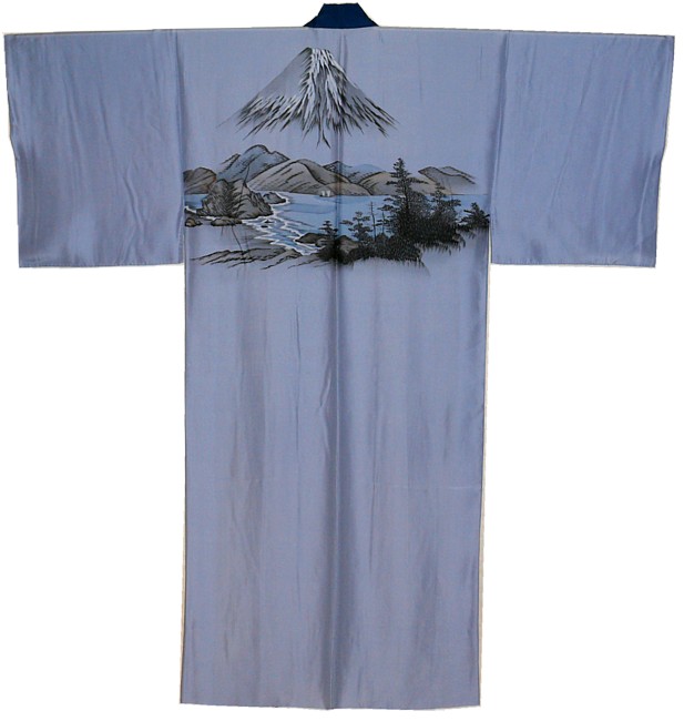 японское традиционное мужское кимоно