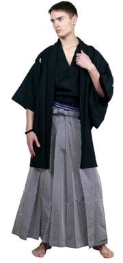 японские традиционные шатаны хакама, винтаж