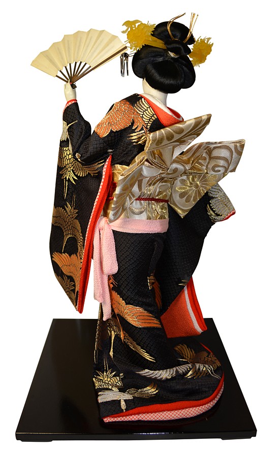 японская кукла в кимоно, 1970-е гг.