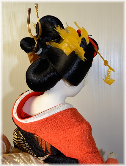 японская авторская интерьерная  кукла, 1970-е гг.