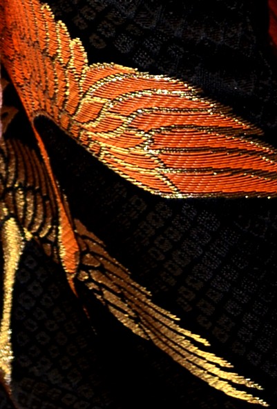 деталь дизайна кимоно