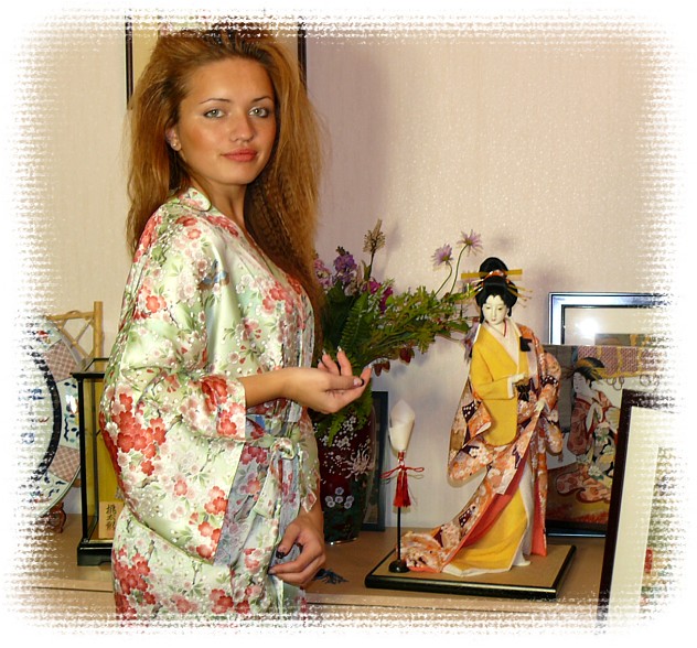 японская традиционная интерьерная кукла
