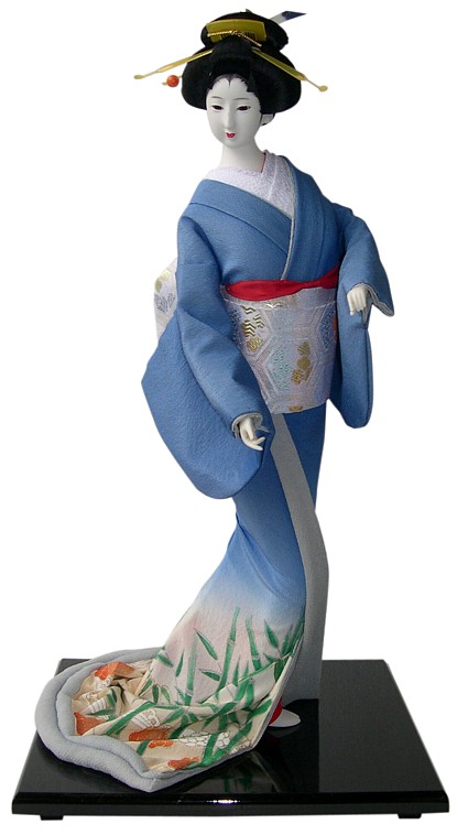 японская традиционная кукла