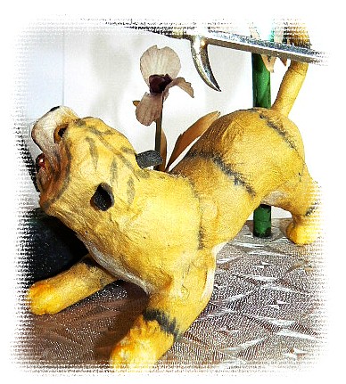 антикварная японская кукла